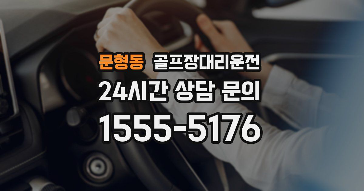 골프장대리운전 서비스