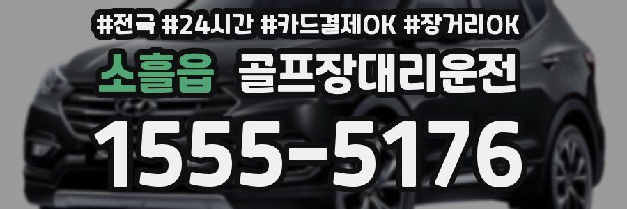 소흘읍 골프장대리운전