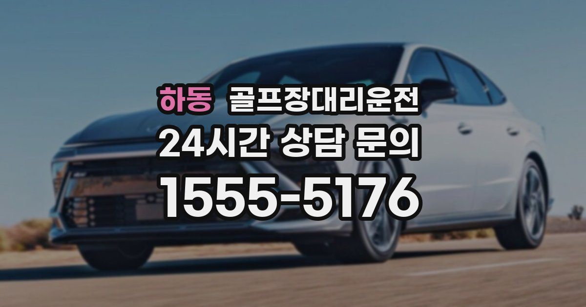 골프장대리운전 서비스