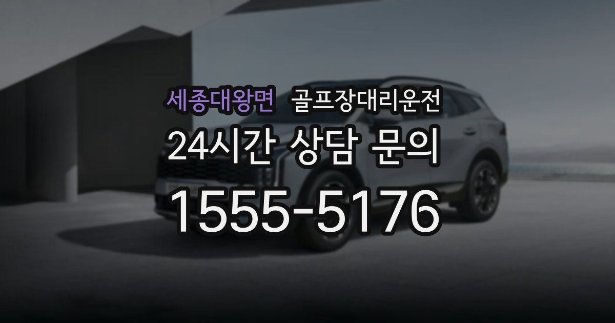 골프장대리운전 서비스