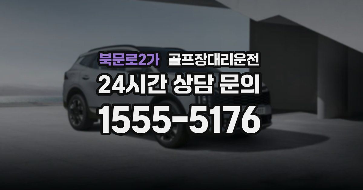 골프장대리운전 서비스