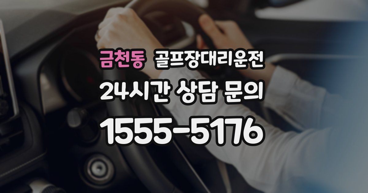 골프장대리운전 서비스