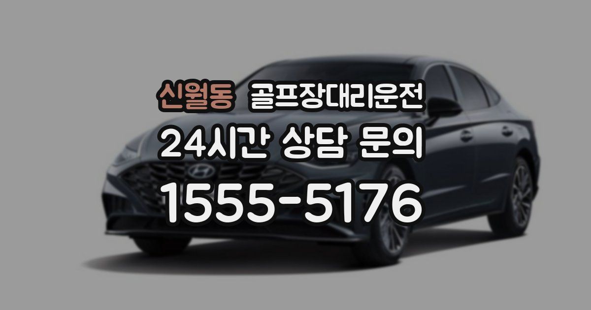 골프장대리운전 서비스