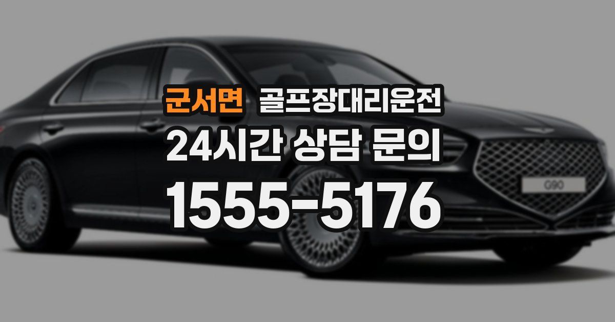 골프장대리운전 서비스