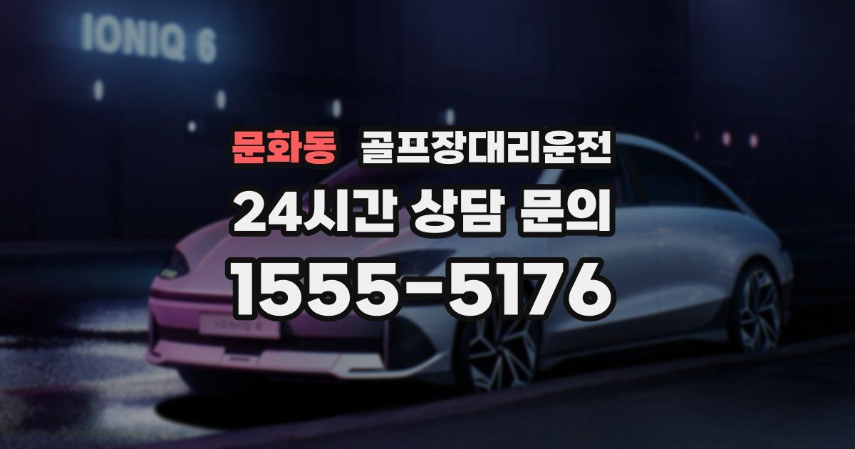 골프장대리운전 서비스