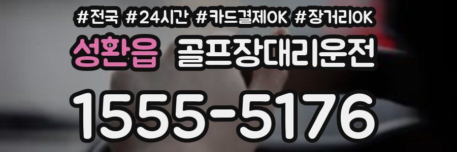 성환읍 골프장대리운전