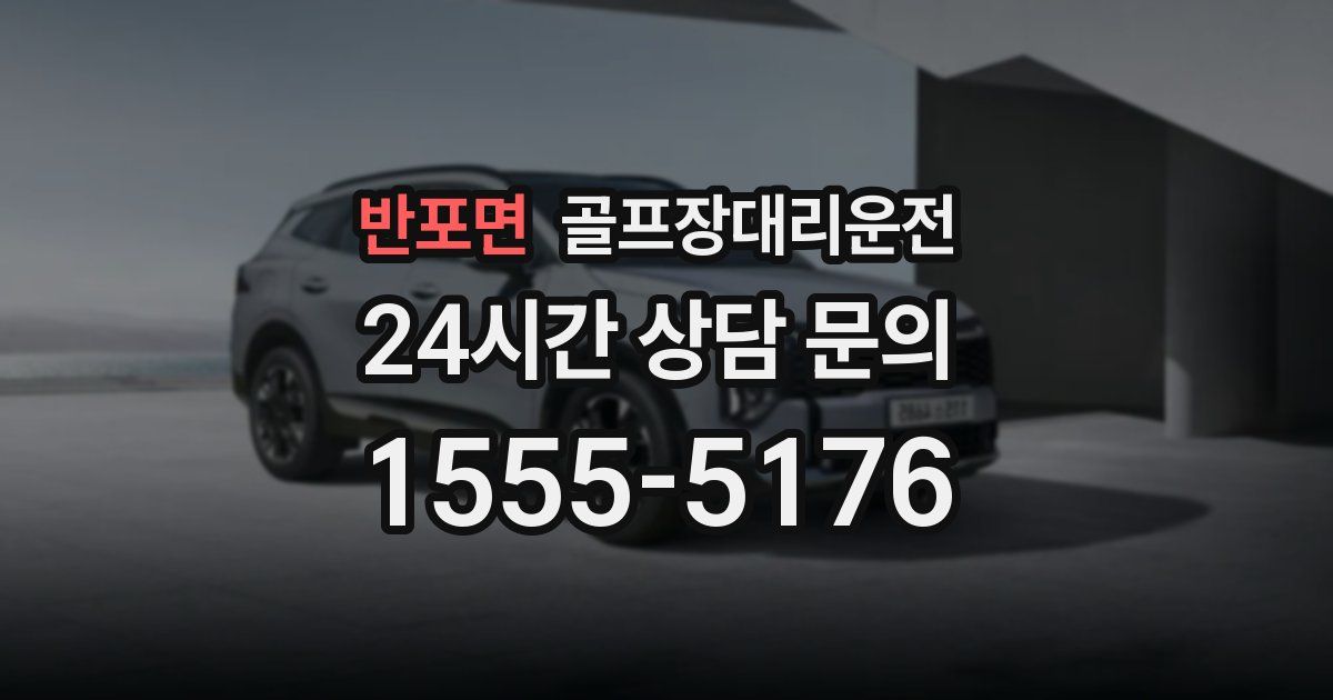 골프장대리운전 서비스