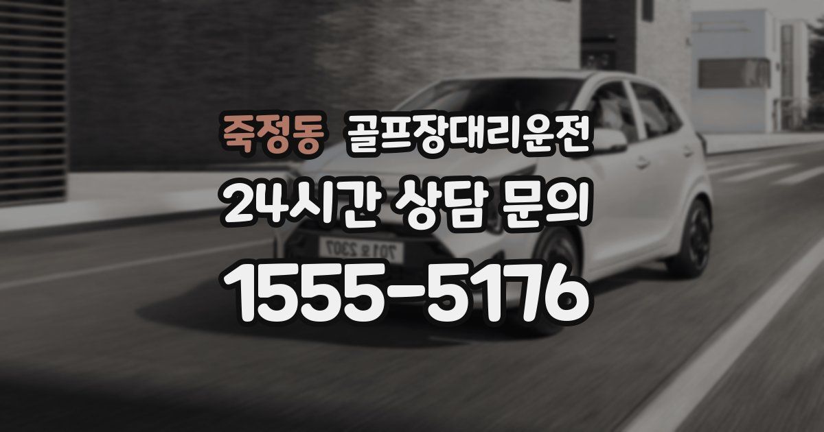 골프장대리운전 서비스