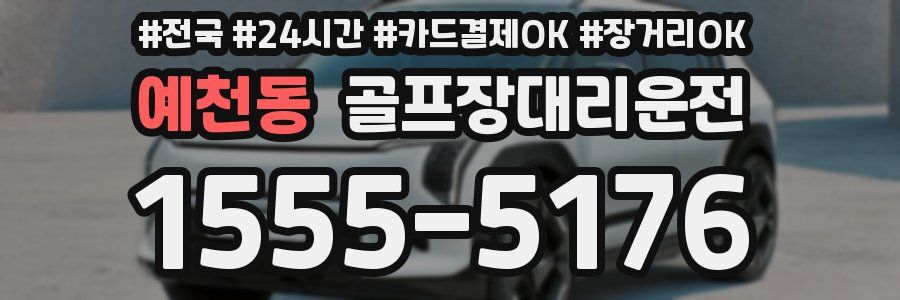 예천동 골프장대리운전