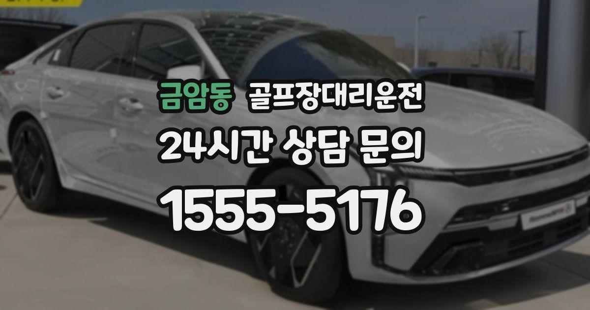 골프장대리운전 서비스