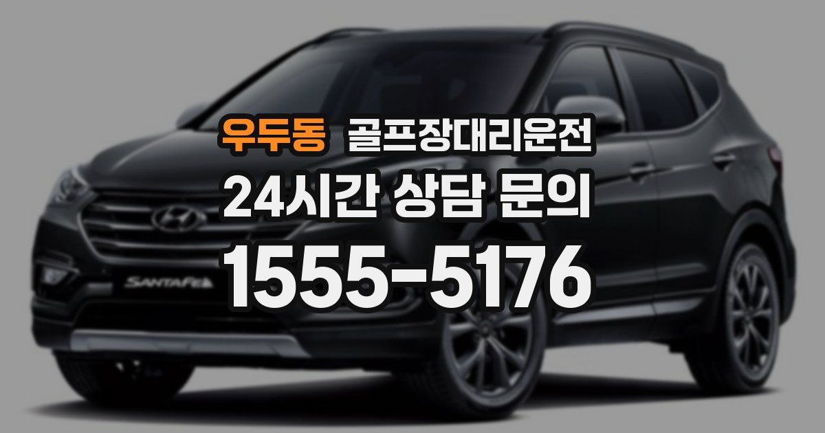 골프장대리운전 서비스