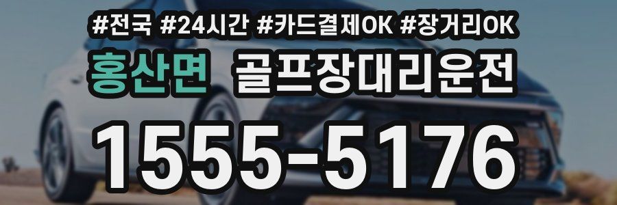 홍산면 골프장대리운전