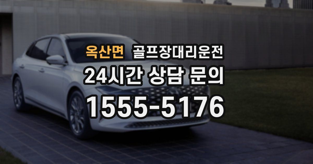 골프장대리운전 서비스