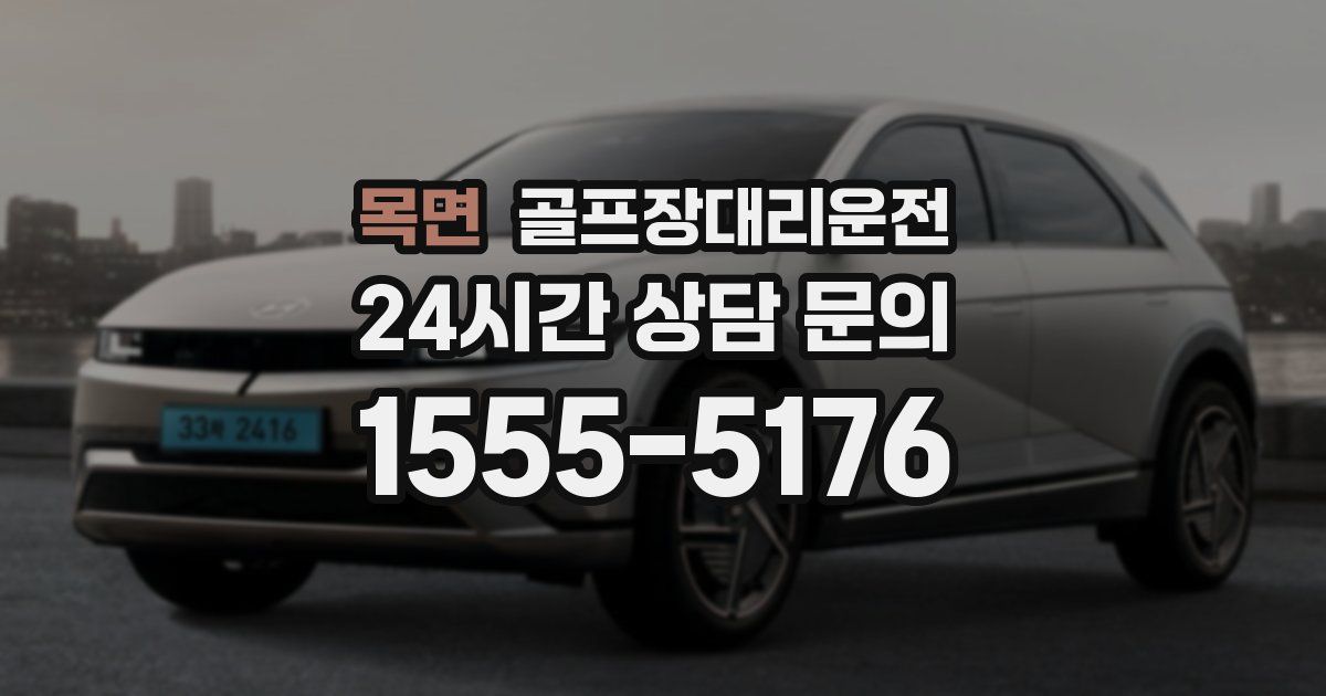 골프장대리운전 서비스