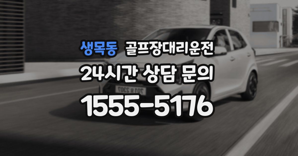 골프장대리운전 서비스