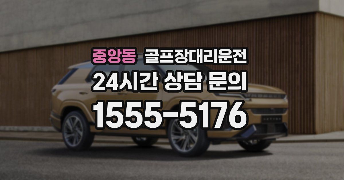 골프장대리운전 서비스