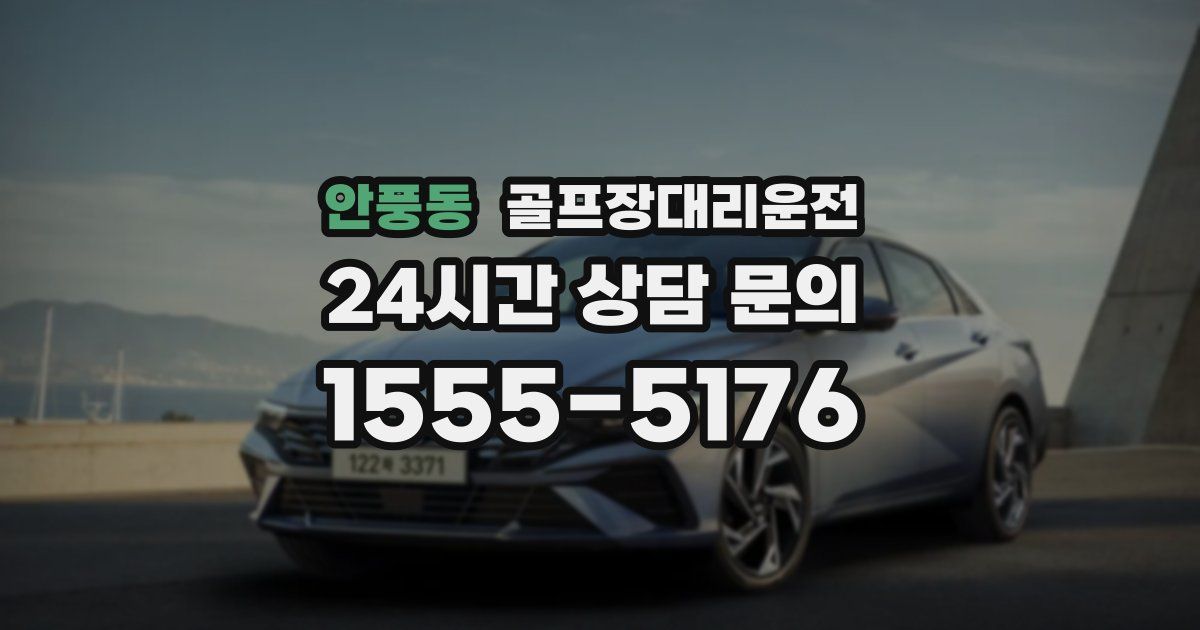 골프장대리운전 서비스