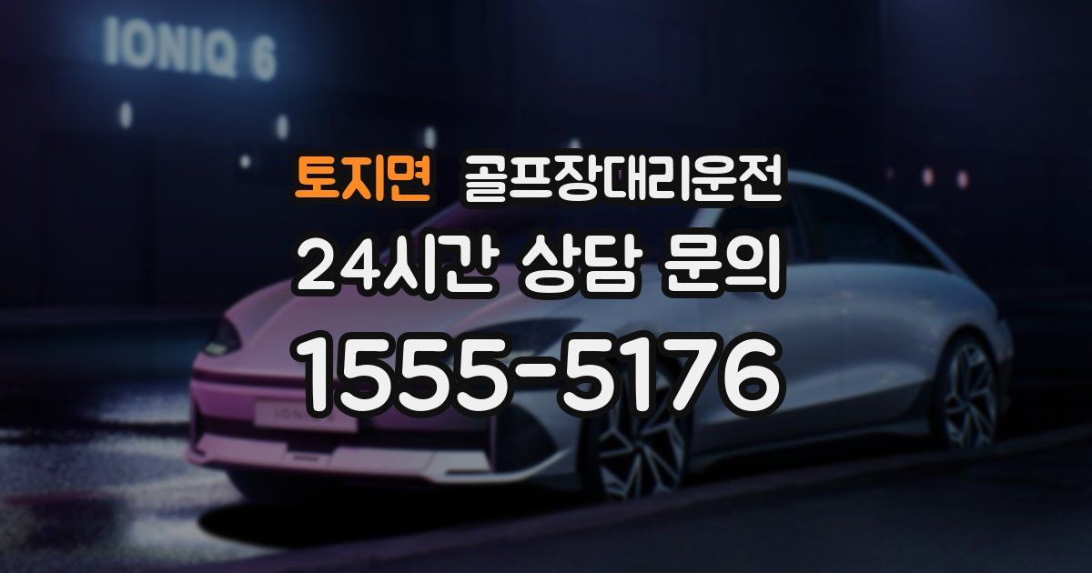 골프장대리운전 서비스