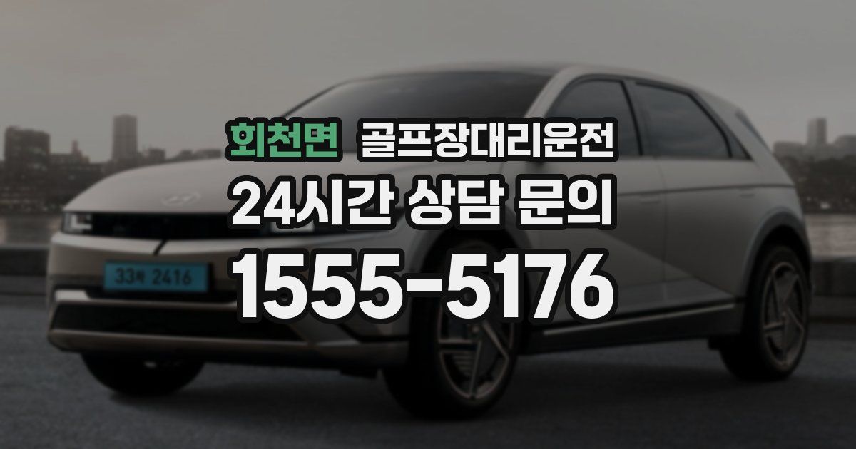 골프장대리운전 서비스