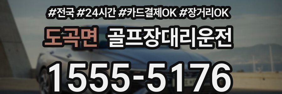 도곡면 골프장대리운전