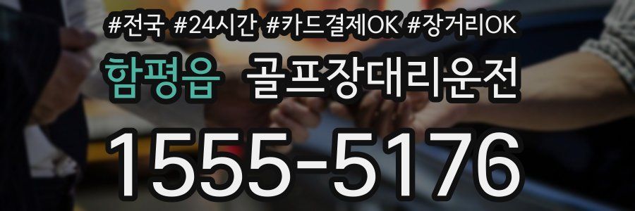 함평읍 골프장대리운전