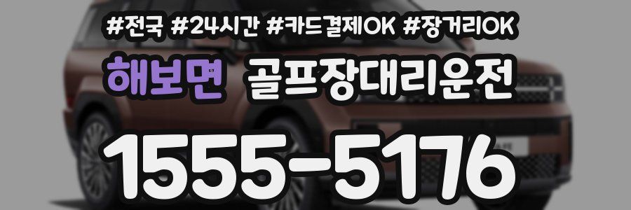 해보면 골프장대리운전