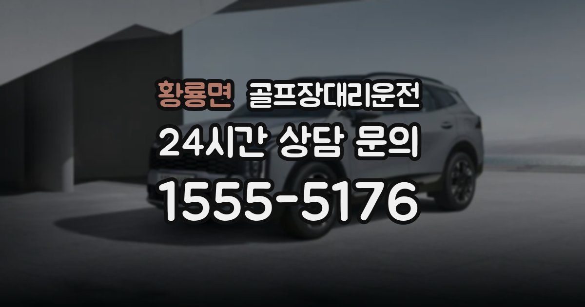 골프장대리운전 서비스