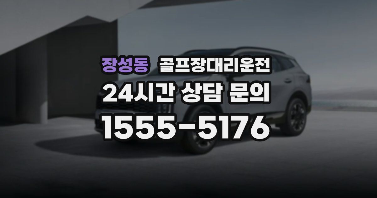 골프장대리운전 서비스