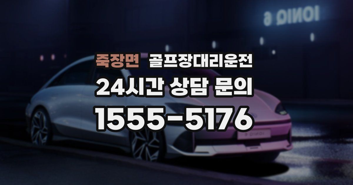 골프장대리운전 서비스