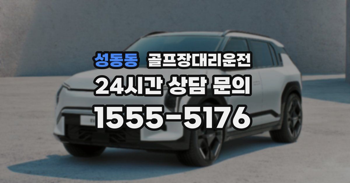 골프장대리운전 서비스