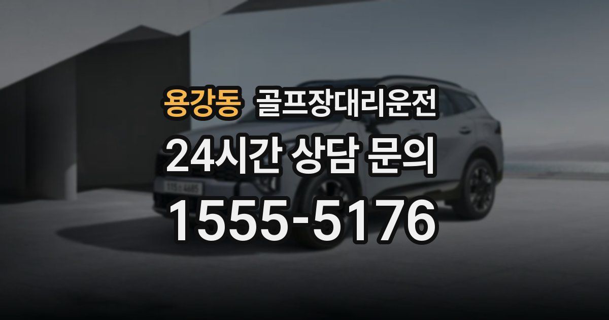 골프장대리운전 서비스