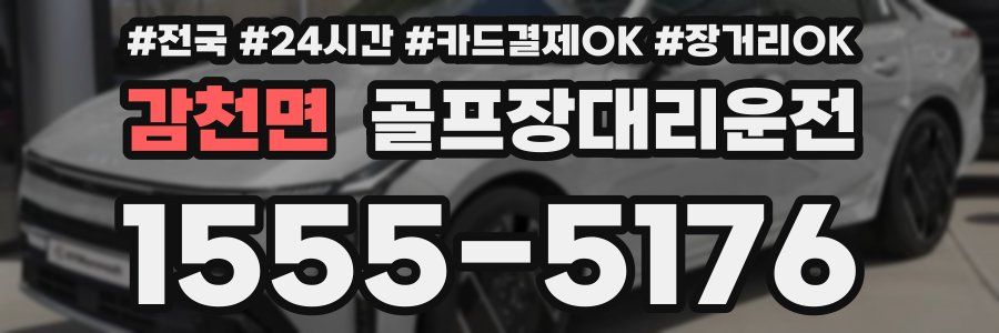 감천면 골프장대리운전