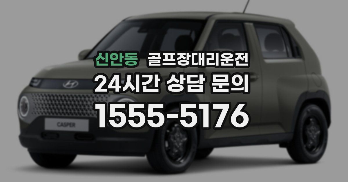 골프장대리운전 서비스