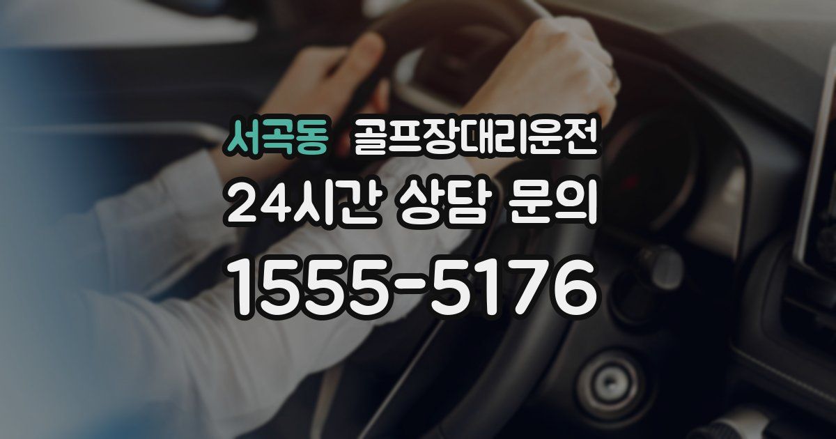 골프장대리운전 서비스