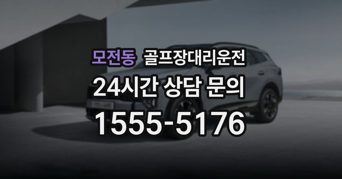 골프장대리운전 서비스