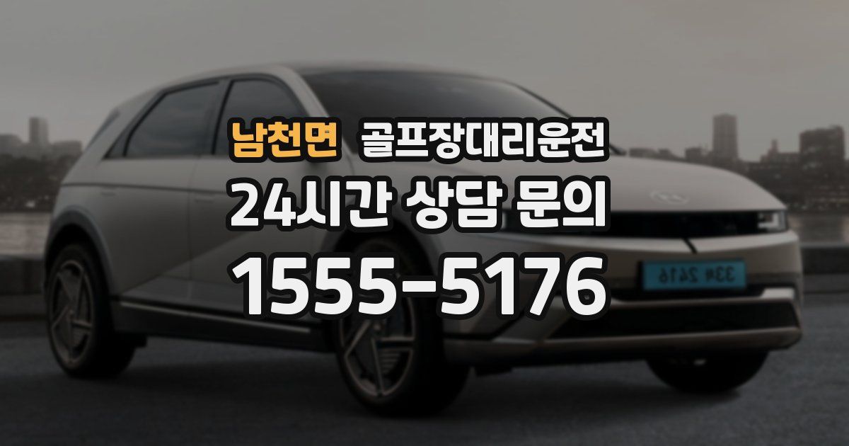 골프장대리운전 서비스