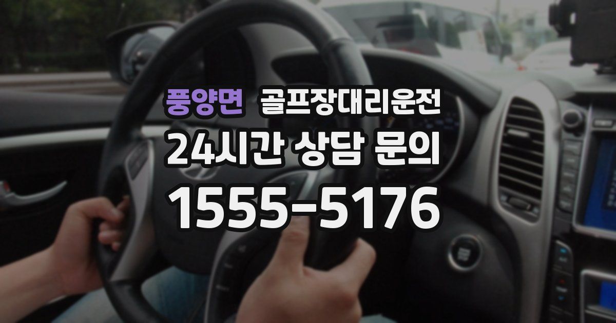 골프장대리운전 서비스