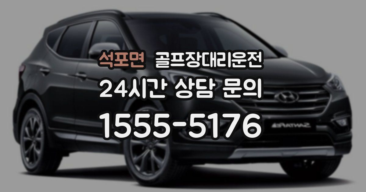 골프장대리운전 서비스