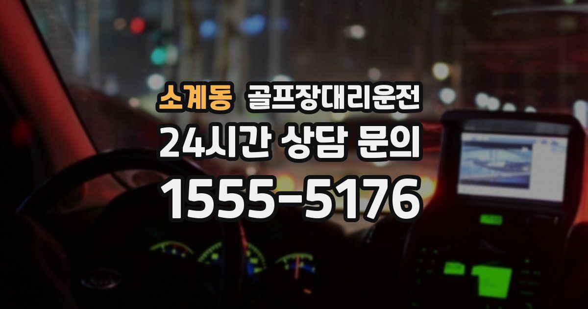 골프장대리운전 서비스