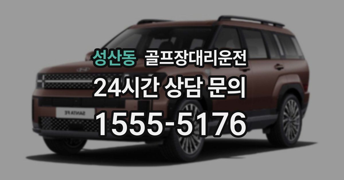 골프장대리운전 서비스