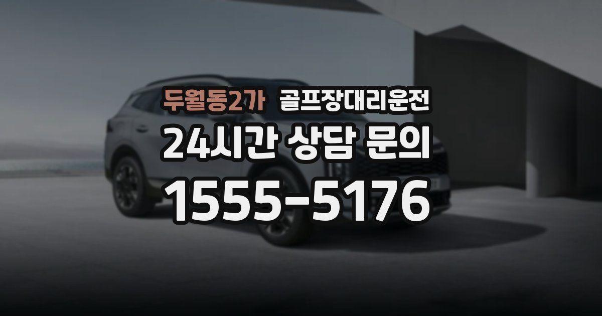 골프장대리운전 서비스