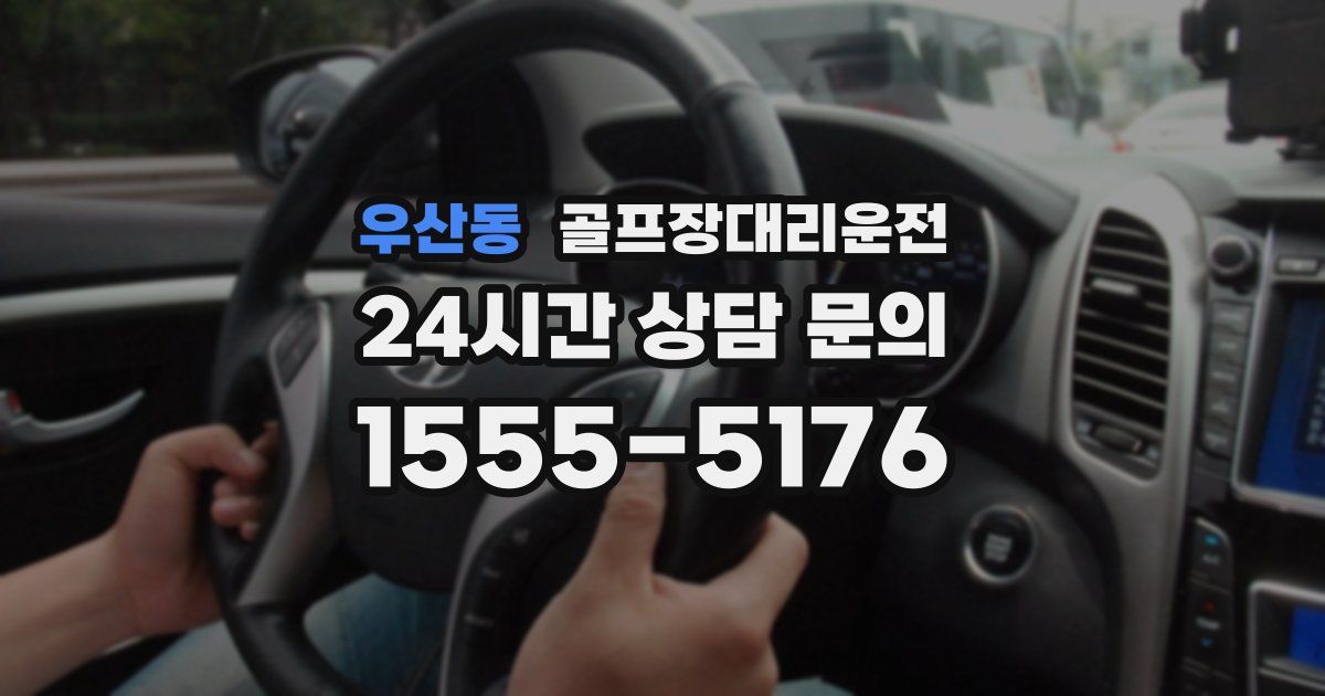 골프장대리운전 서비스