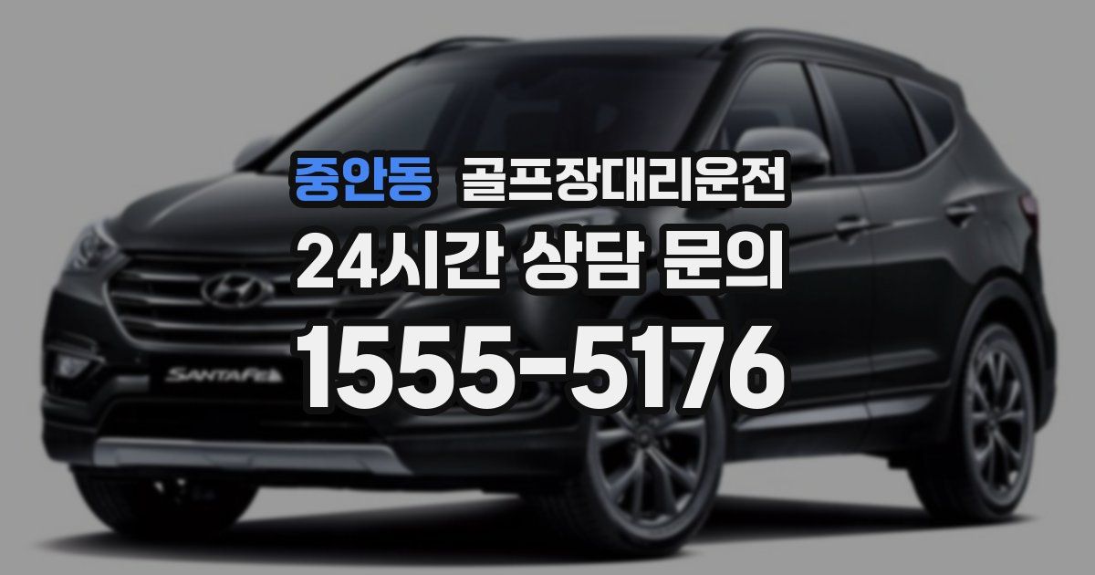 골프장대리운전 서비스