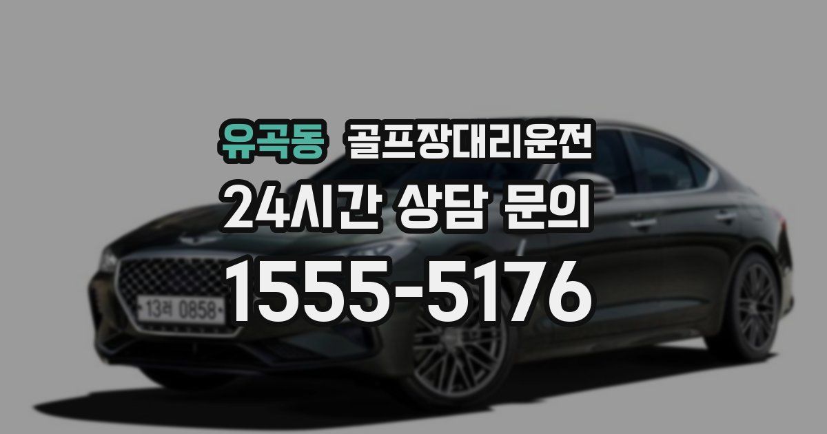 골프장대리운전 서비스