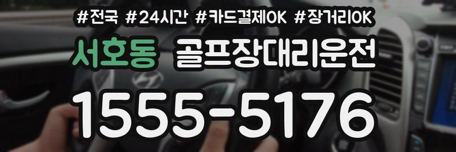서호동 골프장대리운전