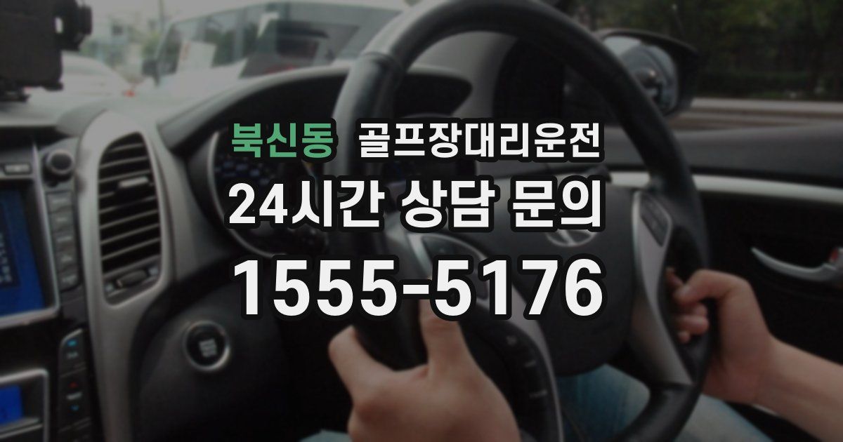 골프장대리운전 서비스