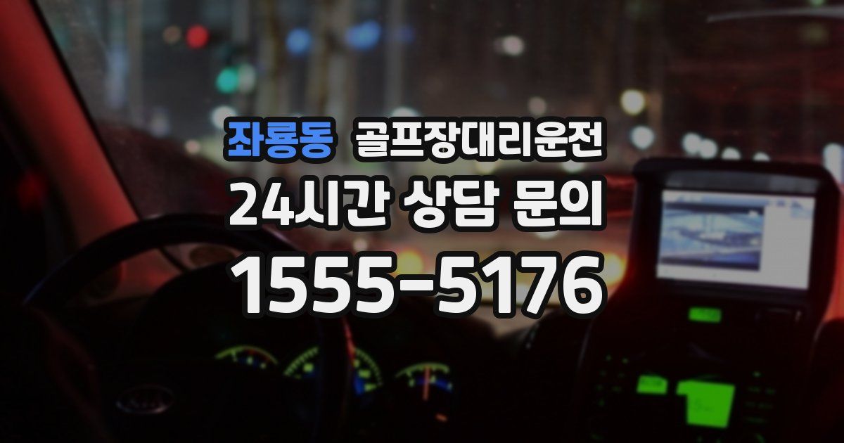 골프장대리운전 서비스