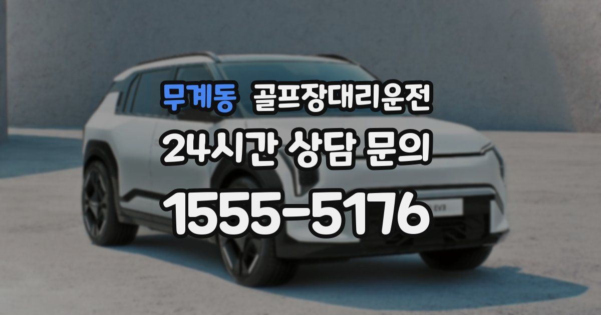 골프장대리운전 서비스