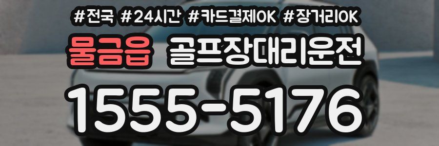 물금읍 골프장대리운전