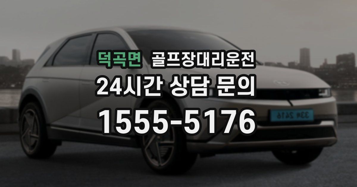 골프장대리운전 서비스